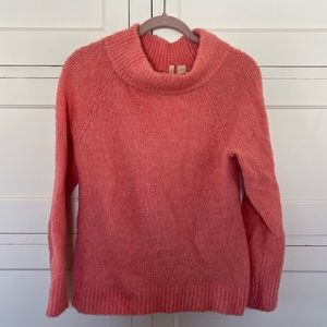 ANTHROPOLOGIE Moth Cozy Pink Sweater Size Small